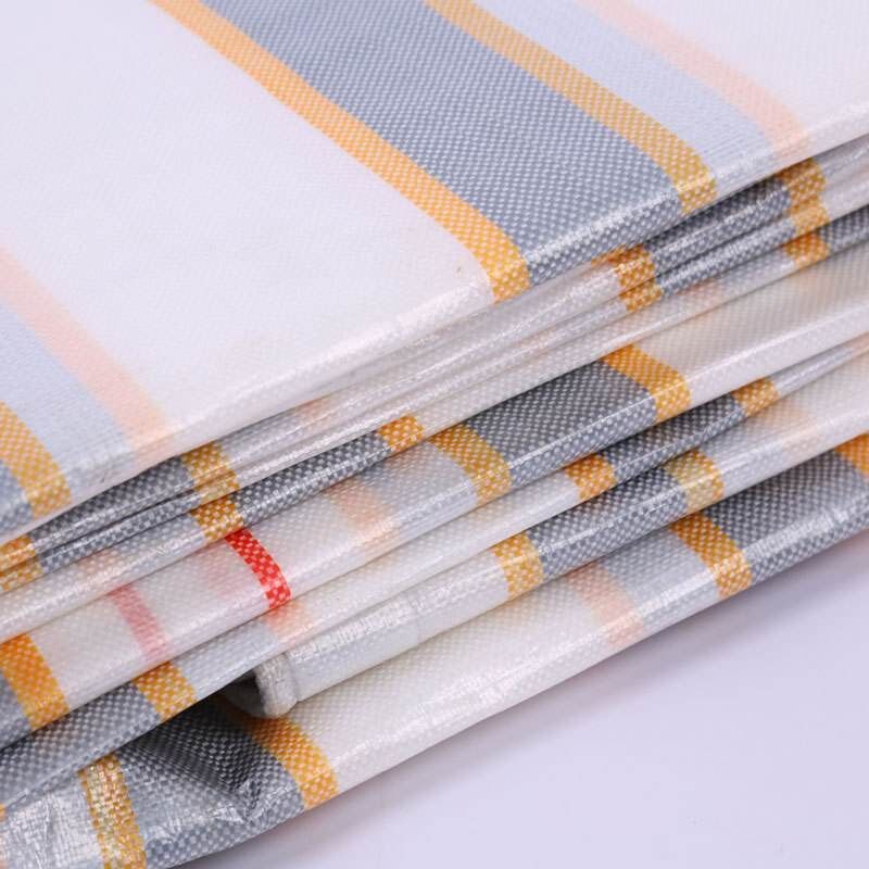 金包银高档聚乙烯防雨篷布大金条篷布防水耐晒抗老化