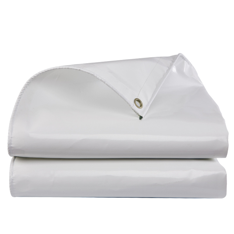 红色刀刮布防水遮阳布雨棚货车帆布加厚隔热鱼塘防渗膜耐磨阻燃布