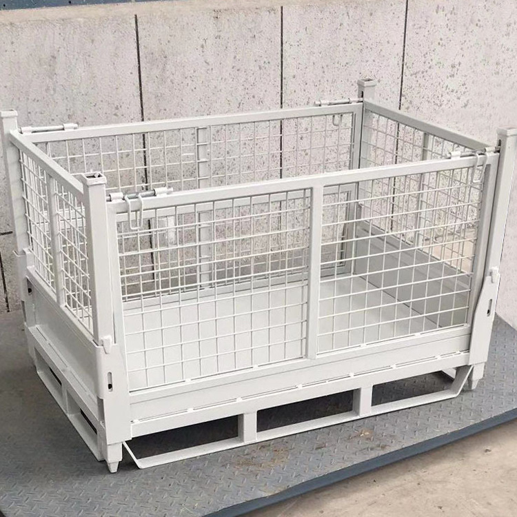 方管仓储笼 浙江托盘厂家供应网格金属周转箱